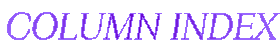 COLUMN INDEX